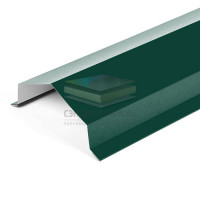 Парапетная крышка угольная 200мм 0,45 Окрашенный Drap