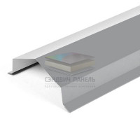 Парапетная крышка угольная 150мм 0,5 Окрашенный Satin