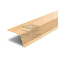 Планка капельник 100х55х2000-0.5 Клен ECOSTEEL