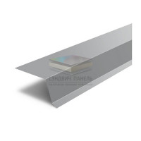 Планка капельник 100х55х2000-0.45 RAL7004 Полиэстер