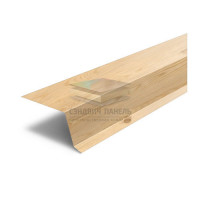 Планка капельник 100х55х2000-0.5 Сосна ECOSTEEL_T