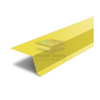 Планка капельник 100х55х2000-0.45 RAL1018 Полиэстер