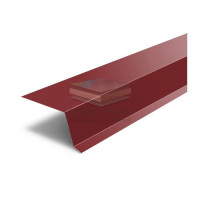 Планка капельник 100х55х2000-0.4 RAL3011 Полиэстер