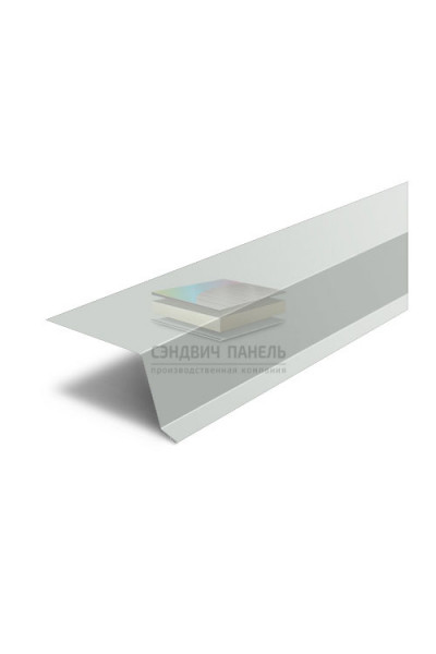 Планка капельник 100х55х2000-0.5 RAL7035 Полиэстер