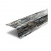 Планка капельник 100х55х2000-0.5 Белый Камень ECOSTEEL