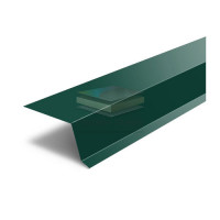Планка капельник 100х55х2000-0.45 RAL6005 Полиэстер