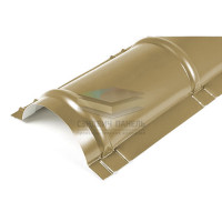 Планка конька круглого R110х2000-0.5 Ephyra Призма