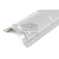 Планка конька круглого R110х2000-0.45 RAL7047 Полиэстер