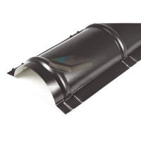 Планка конька круглого R110х2000-0.5 RR32 Viking E