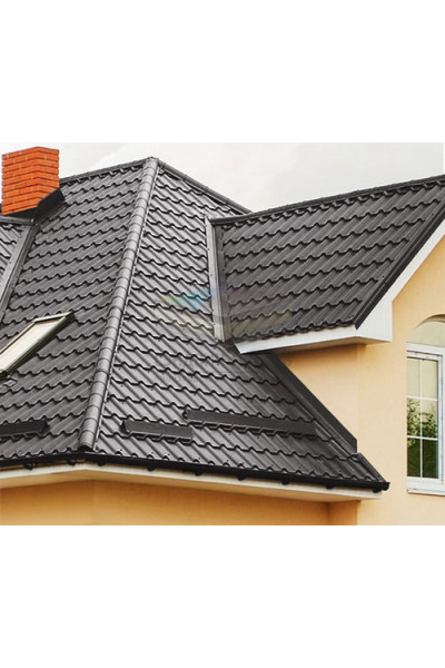 Планка примыкания верхняя 250х147х2000-0.5 RAL8019 Viking E