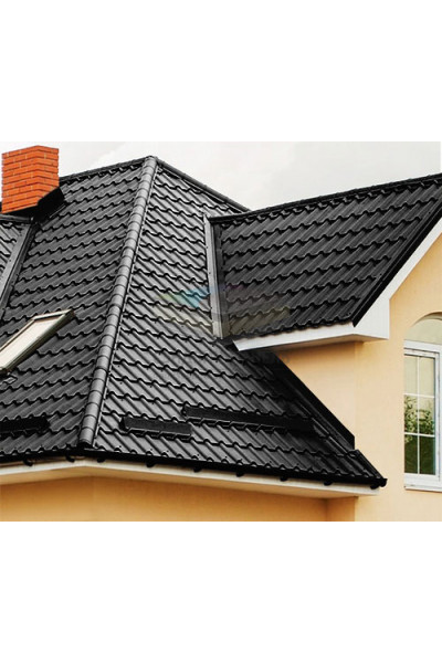 Планка примыкания верхняя 250х147х2000-0.5 RAL9005 Viking E