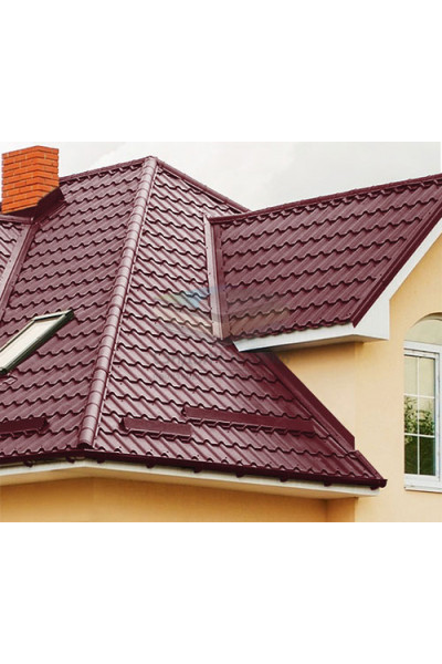 Планка примыкания верхняя 250х147х2000-0.4 RAL3005 Полиэстер