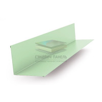 Планка примыкания верхняя 250х147х2000-0.45 RAL6019 Полиэстер