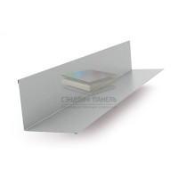 Планка примыкания верхняя 250х147х2000-0.5 RAL9006 Norman