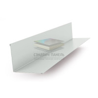 Планка примыкания верхняя 250х147х2000-0.5 RAL7035 Полиэстер