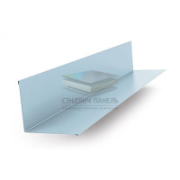 Планка примыкания верхняя 250х147х2000-0.5 Met.Blue Призма
