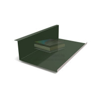 Планка примыкания нижняя 250х122х2000-0.45 RAL6007 Viking