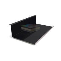 Планка примыкания нижняя 250х122х2000-0.5 RAL9005 PURMAN