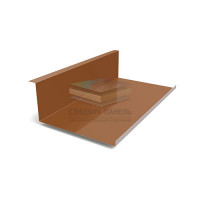 Планка примыкания нижняя 250х122х2000-0.5 Argillite PURMAN