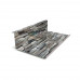 Планка примыкания нижняя 250х122х2000-0.5 Белый Камень ECOSTEEL