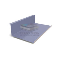 Планка примыкания нижняя 250х122х2000-0.5 Galmei PURMAN