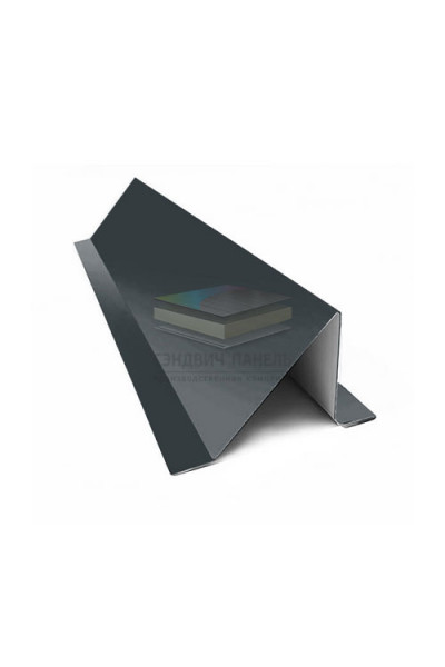 Планка снегозадержания-0,5 RAL7016 Velur X