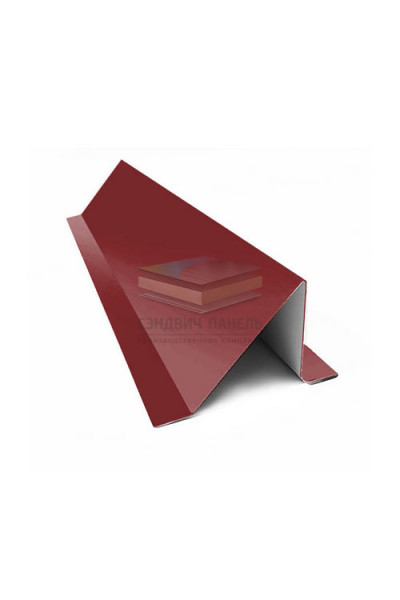 Планка снегозадержания-0,5 RAL3011 Satin с пленкой