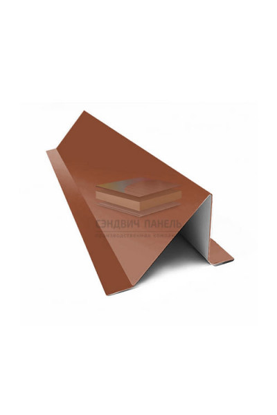 Планка снегозадержания-0,5 RAL8004 Satin Matt