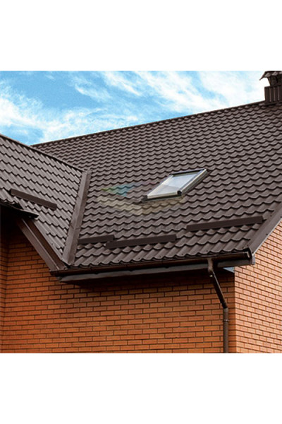Планка снегозадержания-0,5 RAL8017 Rooftop Бархат