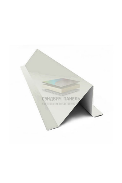 Планка снегозадержания-0,5 RAL9003 Satin с пленкой