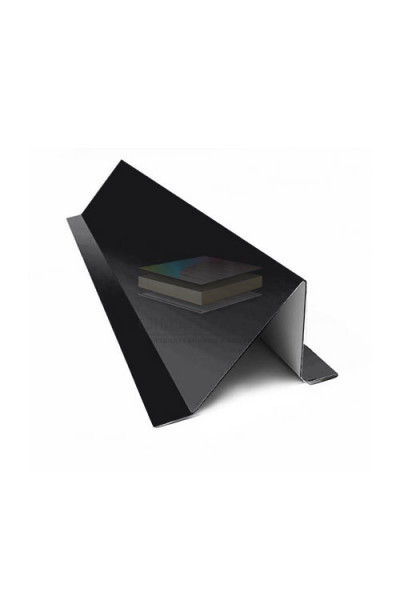 Планка снегозадержания-0,5 RAL9005 Satin с пленкой
