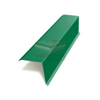 Планка торцевая 95х120х2000-0.45 RAL6029 Полиэстер