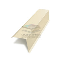 Планка торцевая 135х145х2000-0.5 RAL1015 Norman