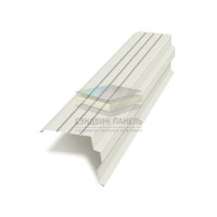 Планка торцевая 90х115х2000-0.5 RAL9010 Полиэстер