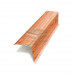 Планка торцевая 95х120х2000-0.5 Кедр ECOSTEEL_T