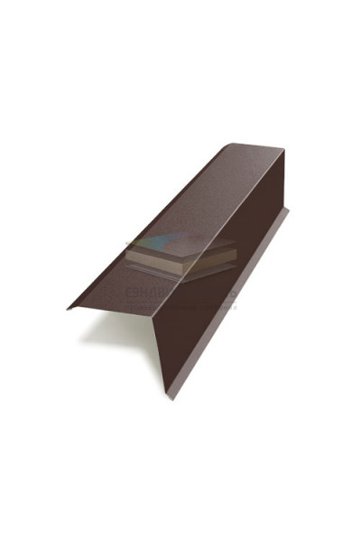Планка торцевая 135х145х2000-0.5 RAL8017 PURETAN