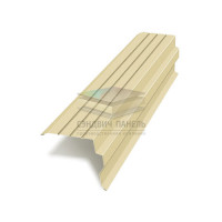 Планка торцевая 90х115х2000-0.5 RAL1014 Norman