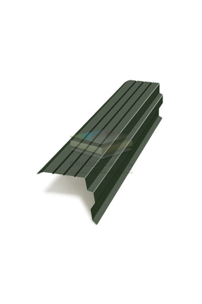 Планка торцевая 90х115х2000-0.5 RAL6007 Viking E
