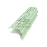 Планка торцевая 90х115х2000-0.5 RAL6019 Norman