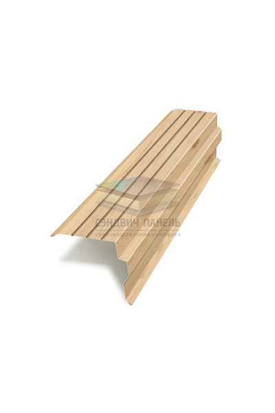 Планка торцевая 90х115х2000-0.5 Сосна ECOSTEEL