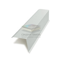 Планка торцевая 95х120х2000-0.5 RAL7035 Полиэстер