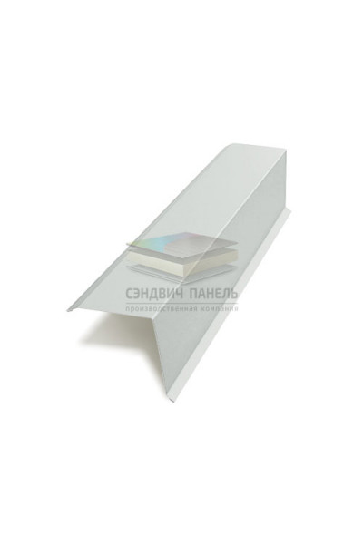 Планка торцевая 95х120х2000-0.5 RAL7035 Полиэстер