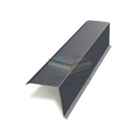 Планка торцевая 135х145х2000-0.5 RAL7024 PURMAN