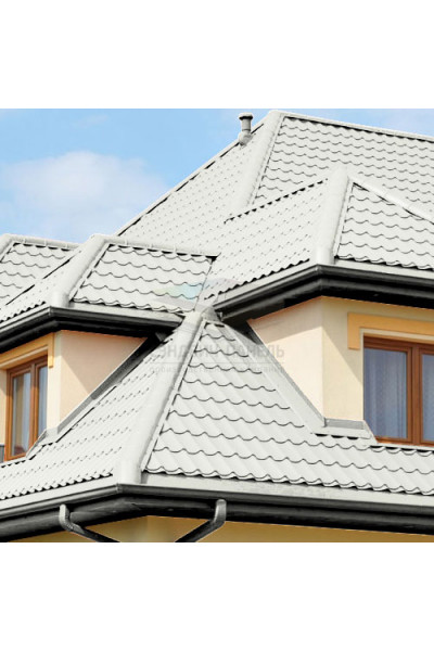 Тройник Y конька полукруглого 0,5 RAL9003 Satin с пленкой