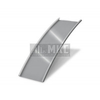 Арочный фальц гладкий 0,45 Полиэстер RAL 7004