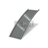 Арочный фальц гладкий 0,45 Полиэстер RAL 7005