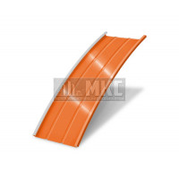 Арочный фальц профилированный 0,45 Полиэстер RAL 2004