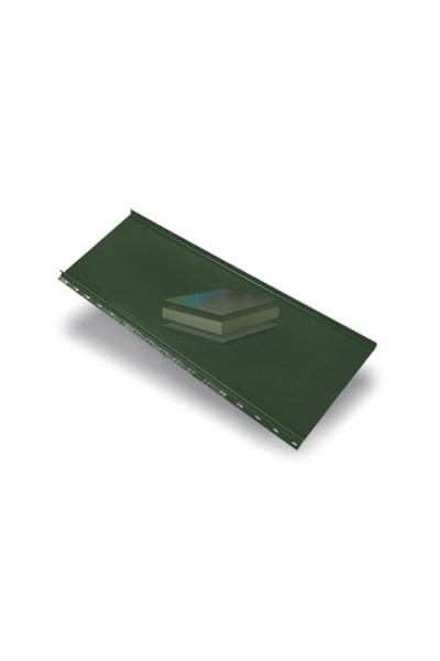 Кликфальц mini 0,5 GreenCoat Pural BT с пленкой на замках RR 11 темно-зеленый (RAL 6020 хромовая зелень)
