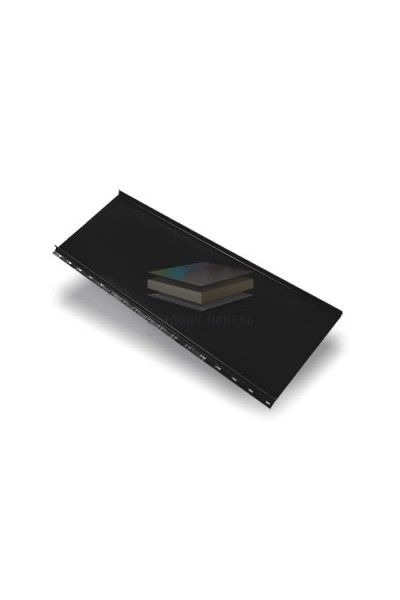 Кликфальц mini 0,5 Satin с пленкой на замках RAL 9005 черный