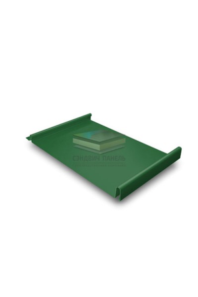 Кликфальц 0,45 PE с пленкой на замках RAL 6002 лиственно-зеленый